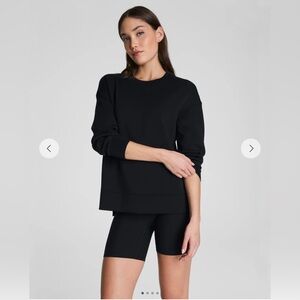 Spanx Black Crewneck tunic